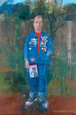 Self-Portrait with Badges