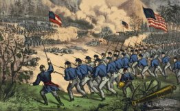 The battle at Cedar Mountain, Aug. 9th, 1862