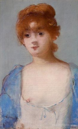 Young woman in a negligee