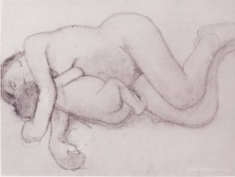 Reclining Mother and Child