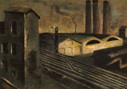 Urban Landscape with Chimneys