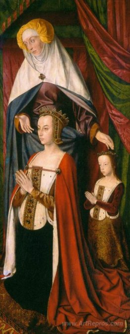 St. Anne presenting Anne of France and her daughter, Suzanne of