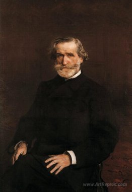 Portrait of Guiseppe Verdi (1813-1901)