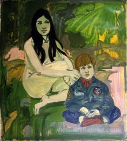 Figure with Child