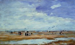 Deauville, the Beach, Low Tide