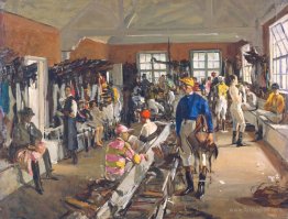 The Jockeys' Dressing Room at Ascot