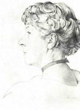 Portrait A. Somova-Mikhailova