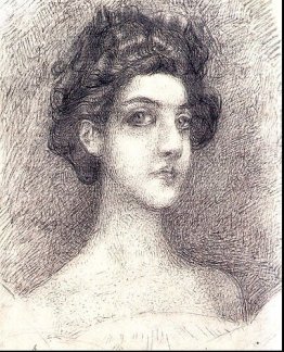 Portrait of Nadezhda Zabela-Vrubel