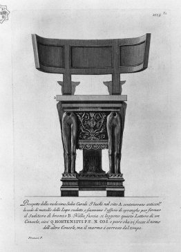 Prospectus of the same chair