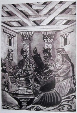 Illustration to 'Armenian folk tales'