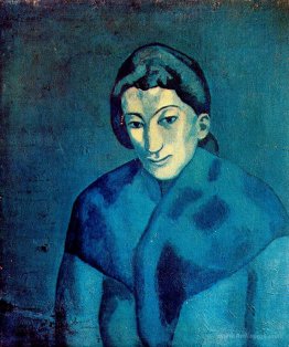 Woman in a shawl