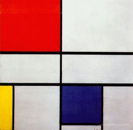 Composition C (No.III) with Red, Yellow and Blue