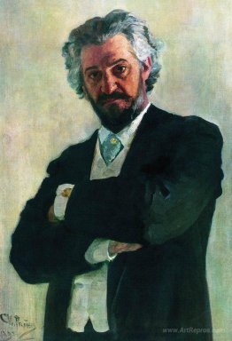 Portrait of the Chello Player Alexander Verzhbilovich