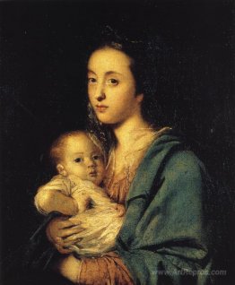 Mrs. Joseph Martin and her Son Charles