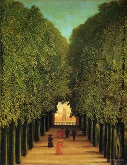 Alleyway in the Park of Saint Cloud