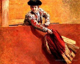 Bullfighter study for the broken rod