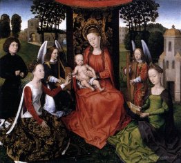 Mystic marriage of St Catherine