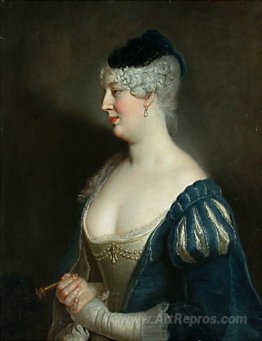 Portrait of Henriette von Zerbsten