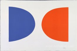 Blue and Orange from Suite of Twenty-Seven Color Lithographs