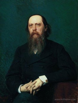 Portrait of the writer Mikhail Evgrafovich Saltykov (N. Shchedr