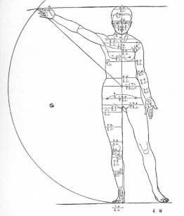 Figure of Woman Shown in Motion