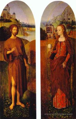 St. John the Baptist and St. Mary Magdalen. Wings of a triptych