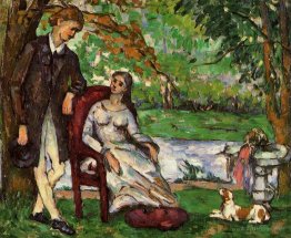 Couple in a Garden