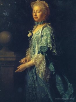 Portrait of Augusta of Saxe Gotha, Princess of Wales