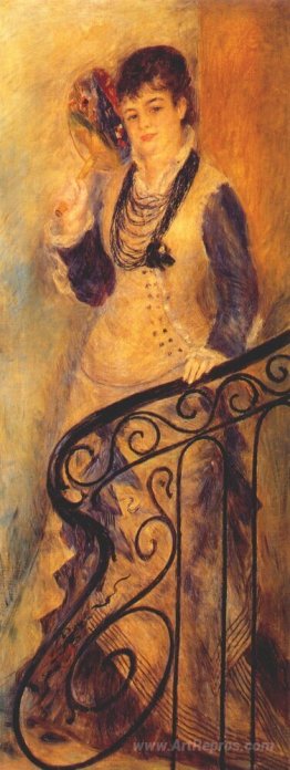 Woman on a Staircase