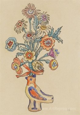 Blumenblatt - Bird Vase