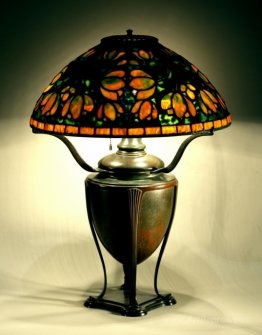 Reading Lamp. Tulip design, dome shape