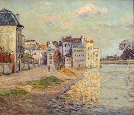 The Embankment of Lagny under Flood Water