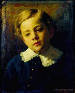 Portrait of Sergei Kramskoy, the Artist's Son