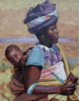 Xhosa mother and child