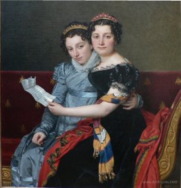 The Sisters Zenaide and Charlotte-Bonaparte