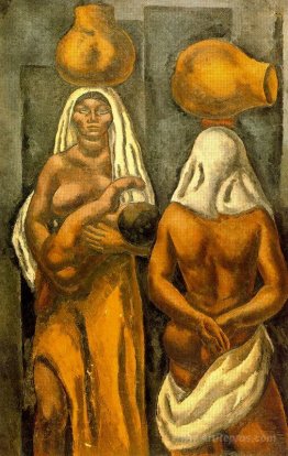 Composition (Mulattos with pitchers)