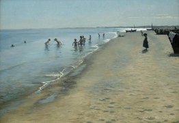 Summer Day on Skagen's Southern Beach