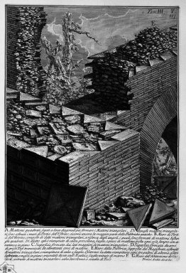 The Roman antiquities, t. 3, Plate V. Construction details of wa