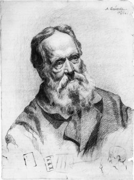 Portrait of an old man