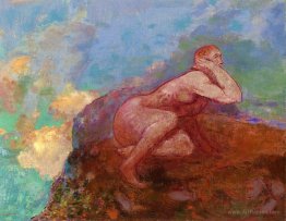 Nude Woman on the Rocks