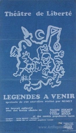 Legendes a venir (theatre poster)