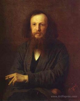 Portrait of Dmitry Mendeleyev