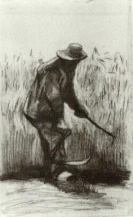 Peasant with Sickle, Seen from the Back