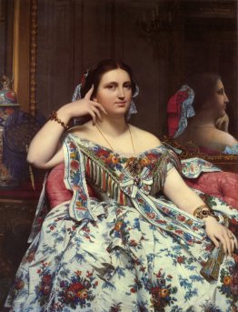 Portrait of Madame Moitessier Sitting