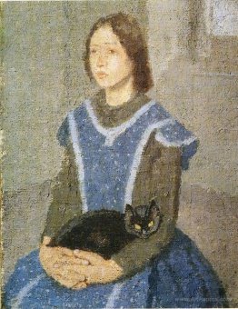 Girl With Cat