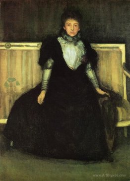 Green and Violet Portrait of Mrs. Walter Sickert