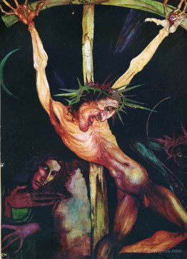 Crucifixion And Self-Portrait With Inge Beside The Cross