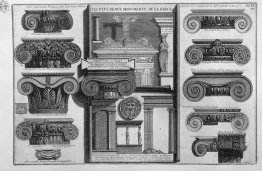 Ionic capitals of Rome (S. Maria in Trastevere, St. Paul, St. Ge