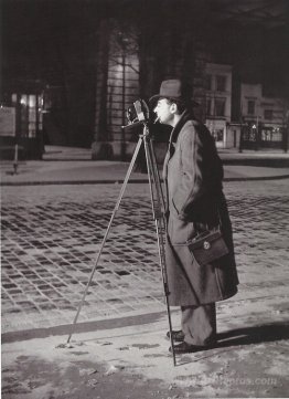 Self-portrait - Boulevard Saint-Jacques, Paris 14th