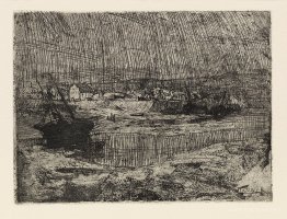 Fishing Boats at Shore, Brittany